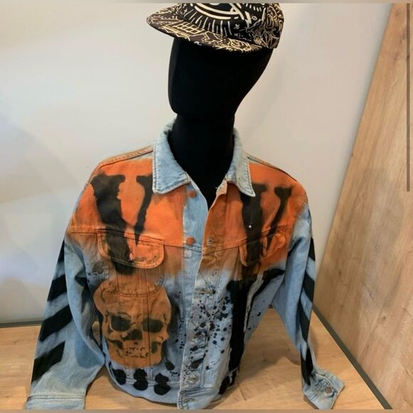 Kanye West - Yeezus - Vultures Merch Jean Jacket - Size Large - Picture 5 of 12